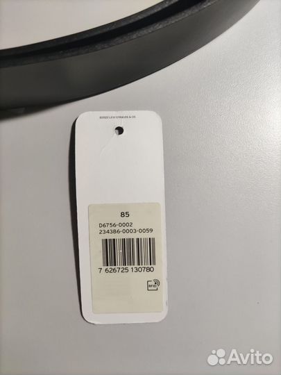 Levi's ремень кожаный, оригинал