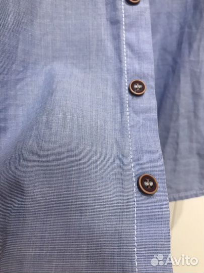 Рубашка Next голубая