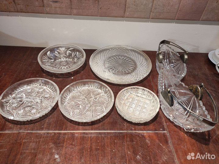 Хрустальная салатница