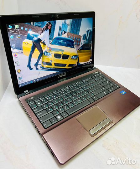 Ноутбук asus core i5-2450M/6gb/240ssd/Gf 610m (Ш 5