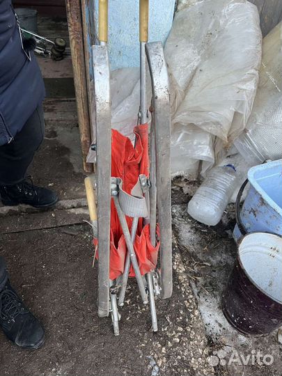 Санки коляска трость СССР, винтаж