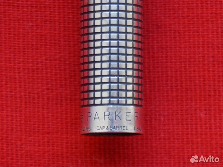 Серебряная шариковая ручка Parker 75 USA