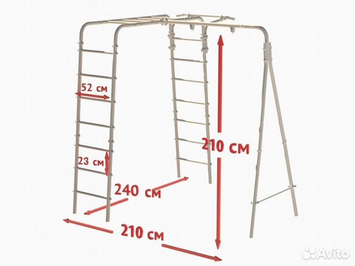 Детский уличный комплекс на дачу