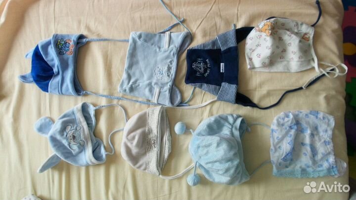 Шапочки детские р-р 40-42