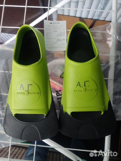 Ласты и лопатки для плавания