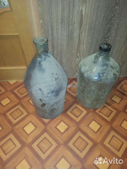 Стеклянные бутыли 20л