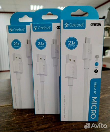 Кабель Micro Celebrat Новый товар