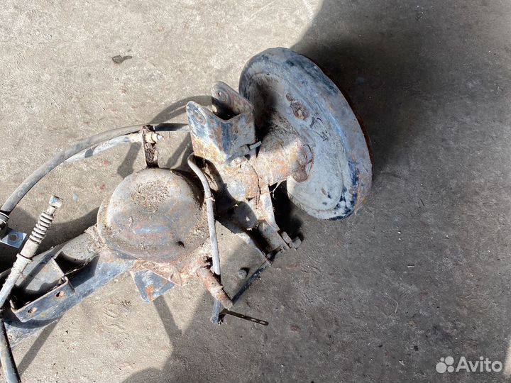 Задний мост mitsubishi pajero sport 2003года