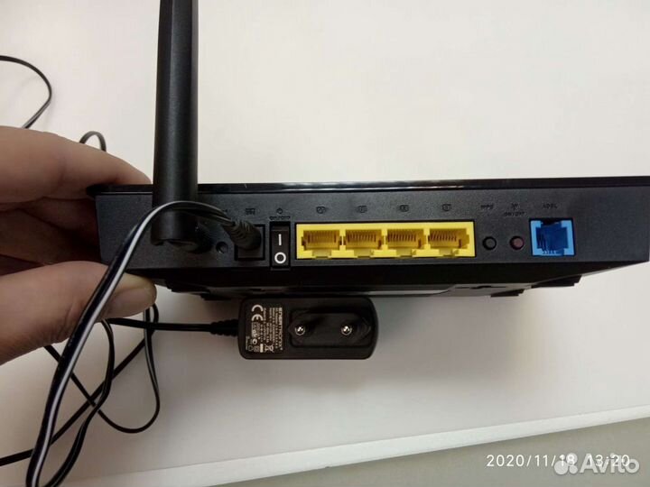 Wi-fi роутер Asus dsl-n10