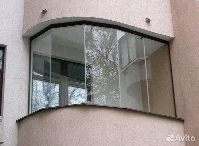 Складное остекление балкона