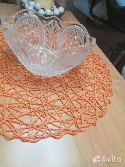 Салатники, конфетницы хрусталь