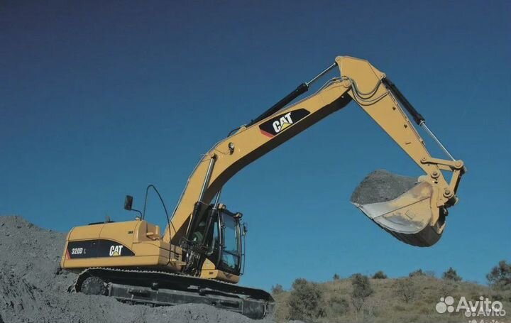 Разбор экскаваторов, бульдозеров CAT