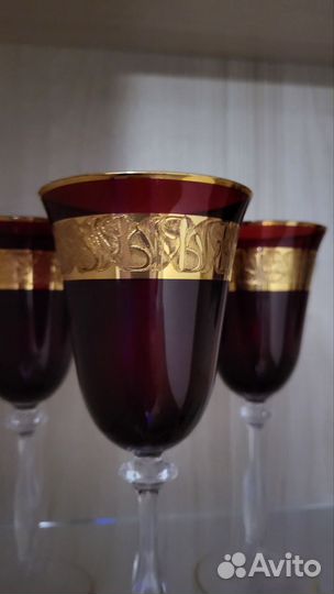 Фужеры богемия