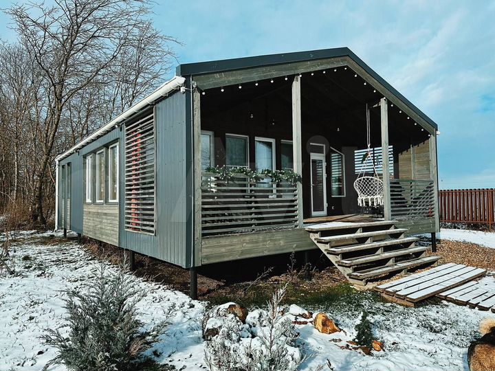 Коттедж 115 м² на участке 55 сот.