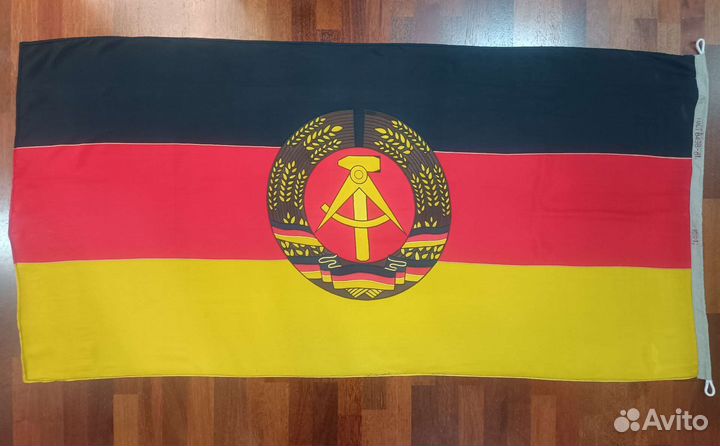 Флаг ГДР (1959-1990) для вмф СССР, новый