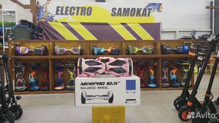 Новый гироскутер камуфляж розовый GT 8 д Premium