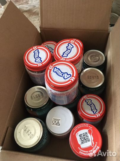 Агуша пюре фруктовое мясно