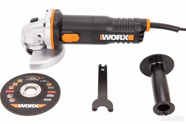Ушм болгарка шлифовальная машина worx WX711.1