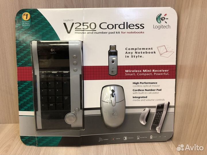 Комплект беспроводной Logitech V250 Cordless