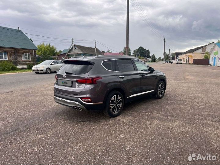 Hyundai Santa Fe 2.2 AT, 2018, 76 000 км