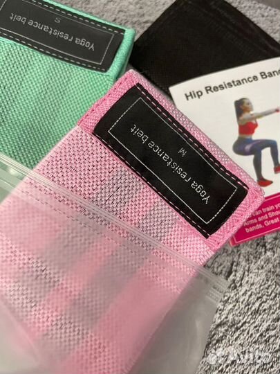 Фитнес резинки тканевые