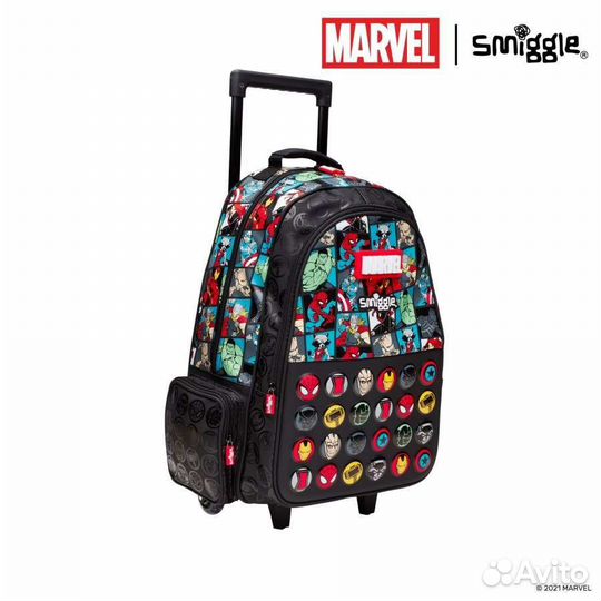 Школьный рюкзак на колёсах smiglle