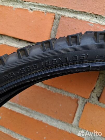 Вело Покрышки Author Spanker 26'x1.95' полуслик 2ш