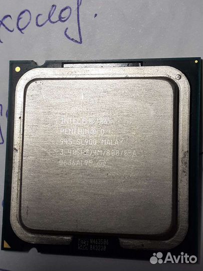 Материнская плата с процессором и опер памятью