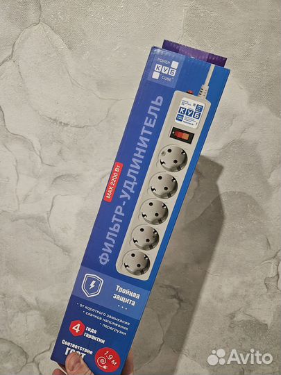 Сетевой фильтр PowerCube SPG-B-6