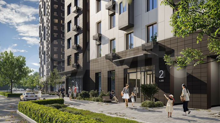 Квартира-студия, 28,9 м², 6/25 эт.