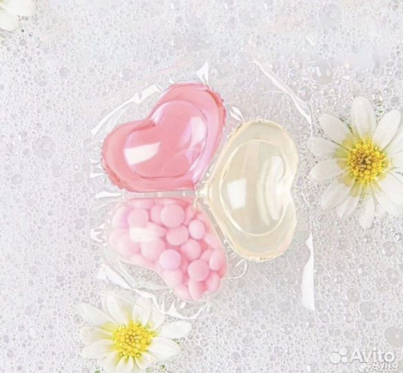 Капсулы для стирки 3в1 с гранулами