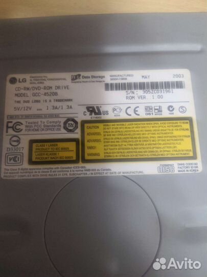CD-RW- DVD-R LG