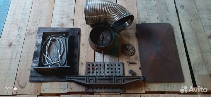 Чугунная каминная топка 