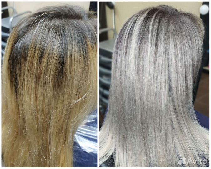 Сложное окрашивание