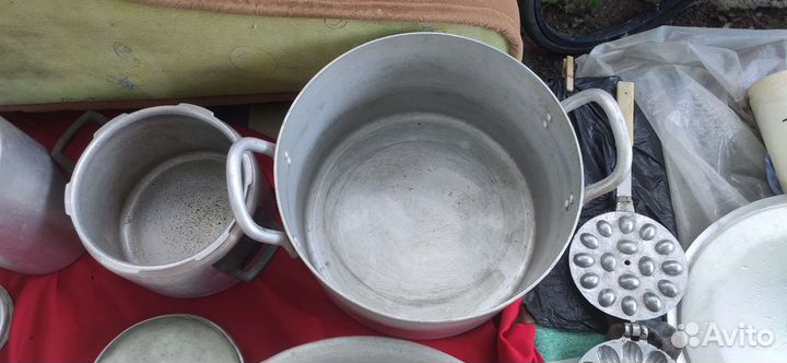 Алюминиевая, эмалированная посуда СССР