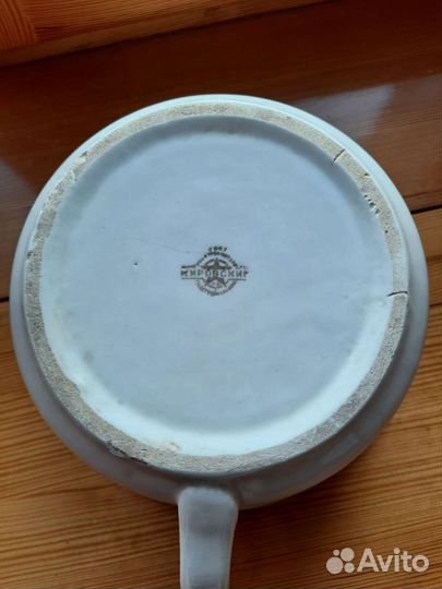 Ночная ваза, горшок фаянс, керамика СССР