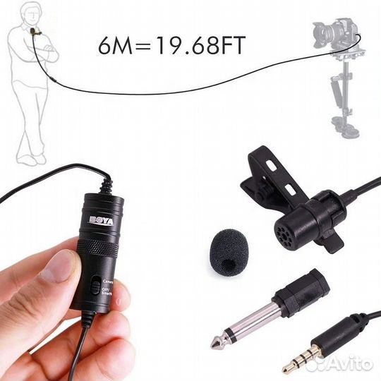 Микрофон boya by m1 оригинал