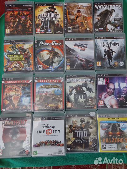 Sony PlayStation PS3 игры