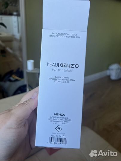 Leau kenzo pour femme 100 мл