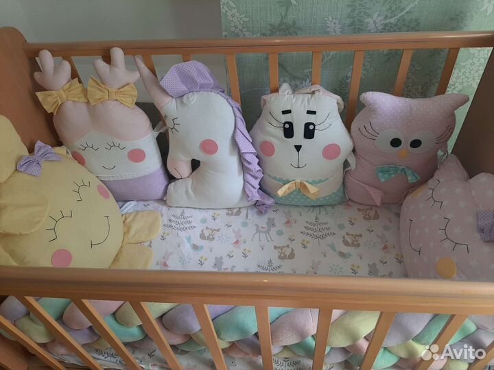 Детское постельное белье в детскую кроватку