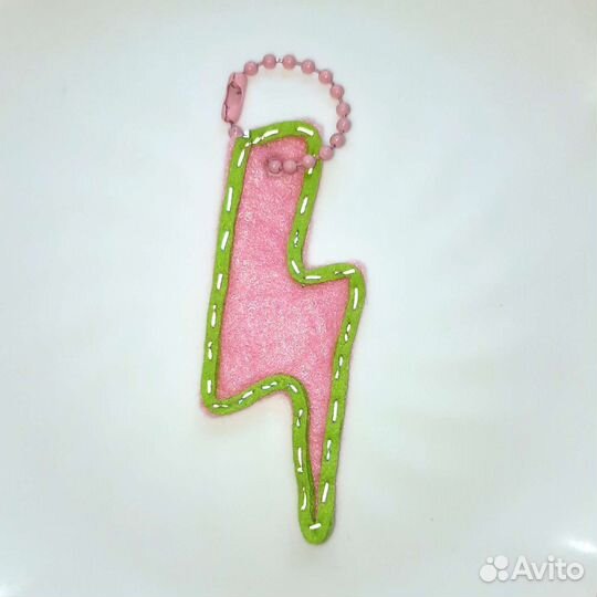 Брелок-катафота Молнии для квадов, одежды и обуви