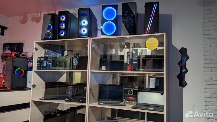 Игровой компьютер intel+16G+SSD+HDD+GTX 1660 super