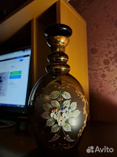 Графин Bohemia, ручная работа, Чехословакия