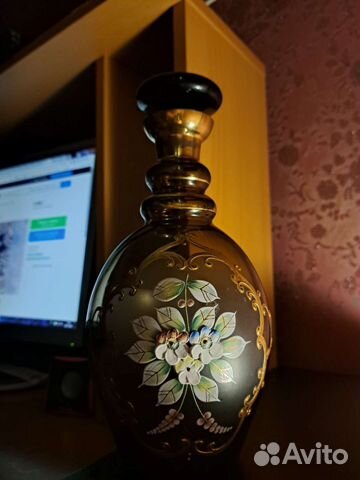 Графин Bohemia, ручная работа, Чехословакия