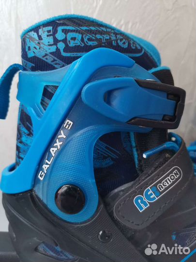 Роликовые коньки детские раздвижные