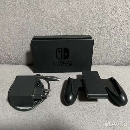 Nintendo Switch rev 2 Чип + 128Gb + Игры