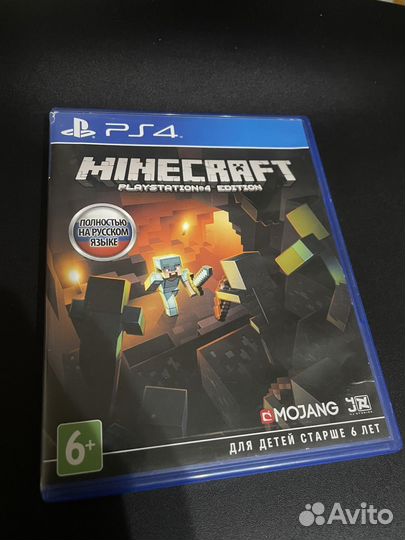 Minecraft ps4 диск