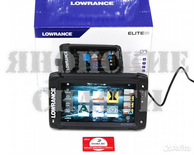 Эхолот Lowrance Elite 9 Ti2+самое необходимое