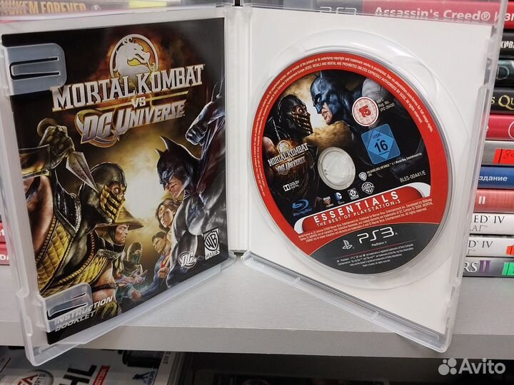 Mortal kombat vs dc universe ps3/магазин Арбат