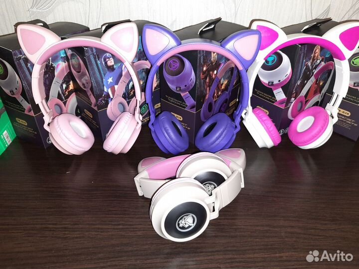 Беспроводные наушники с ушками